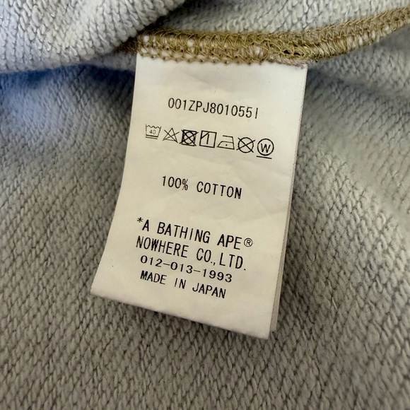 Bape Green Camo Zip-Up Sweater - Picture 10 of 11